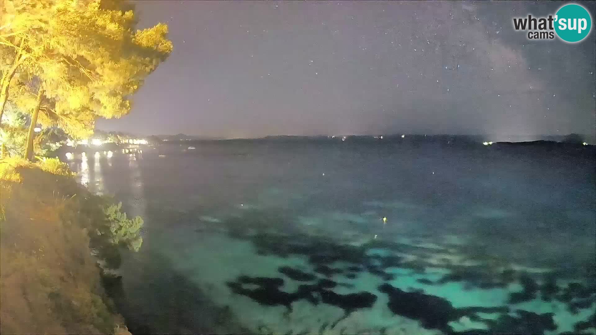 Webcam Potočine Beach Bol – Live View of Borak Beach, Brač Island