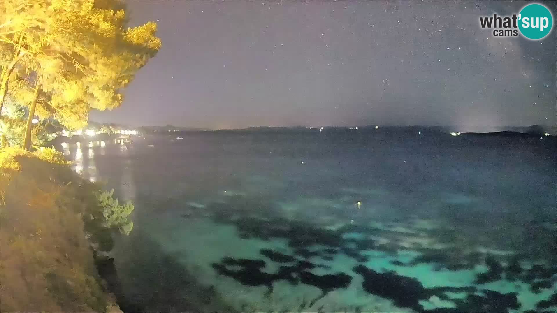 Webcam Playa Potočine Bol – Vista en vivo de Borak Beach, Isla de Brač