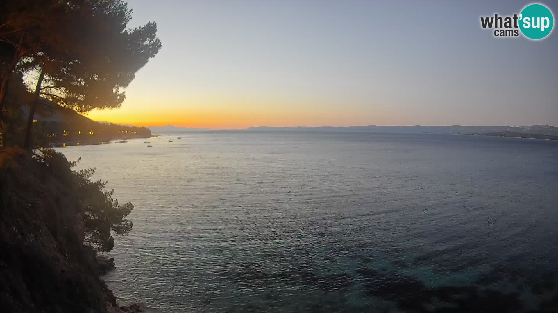 Webcam Strand Potočine Bol – Liveblick auf Borak Beach, Insel Brač