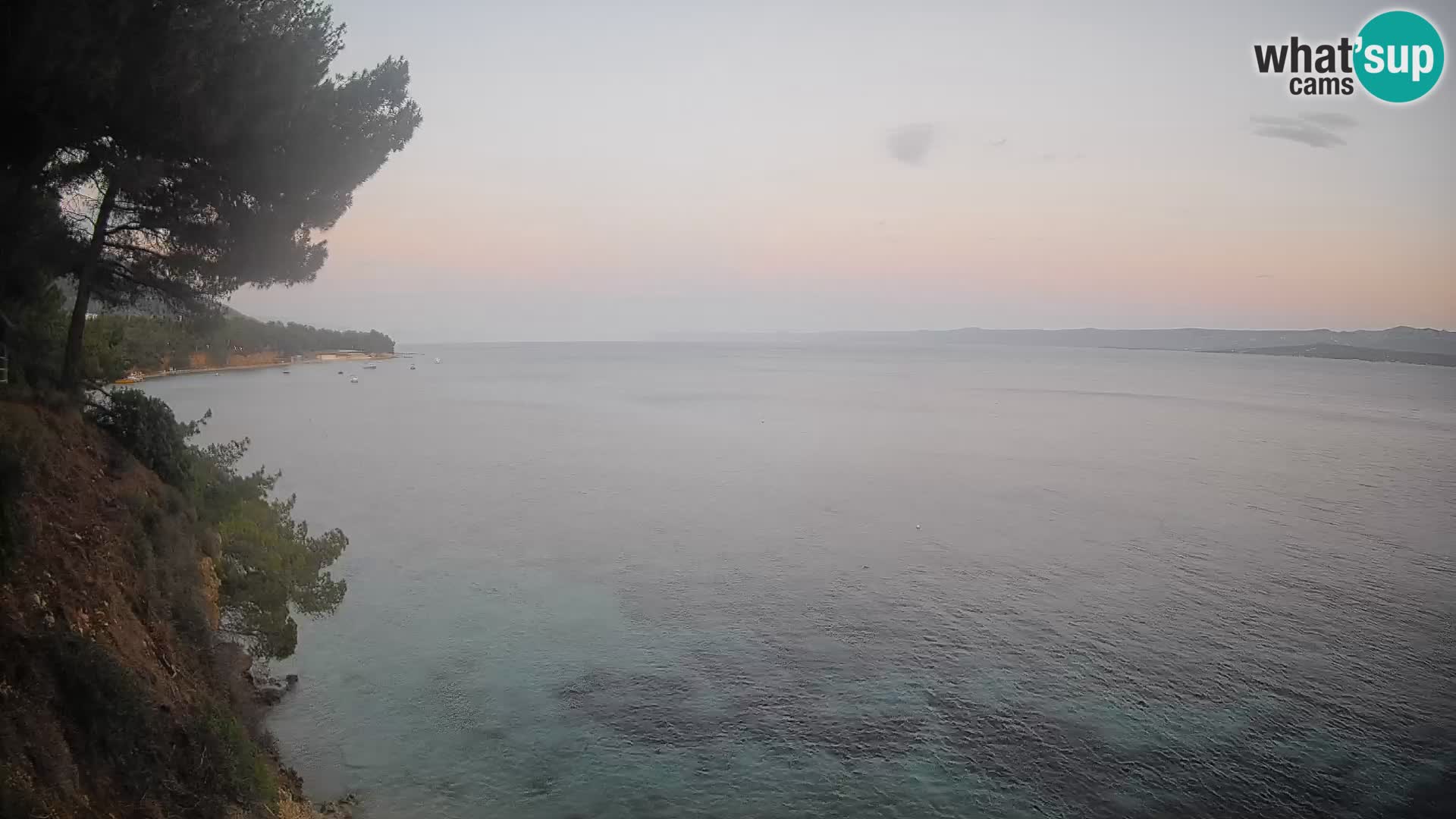 Webcam Playa Potočine Bol – Vista en vivo de Borak Beach, Isla de Brač