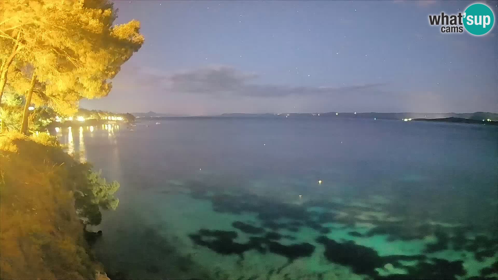Webcam plage Potočine Bol – Vue en direct sur Borak Beach, île de Brač