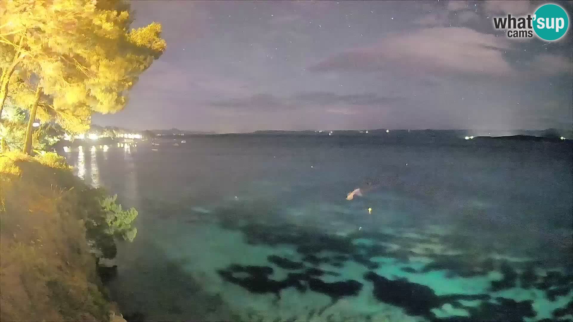 Webcam Playa Potočine Bol – Vista en vivo de Borak Beach, Isla de Brač