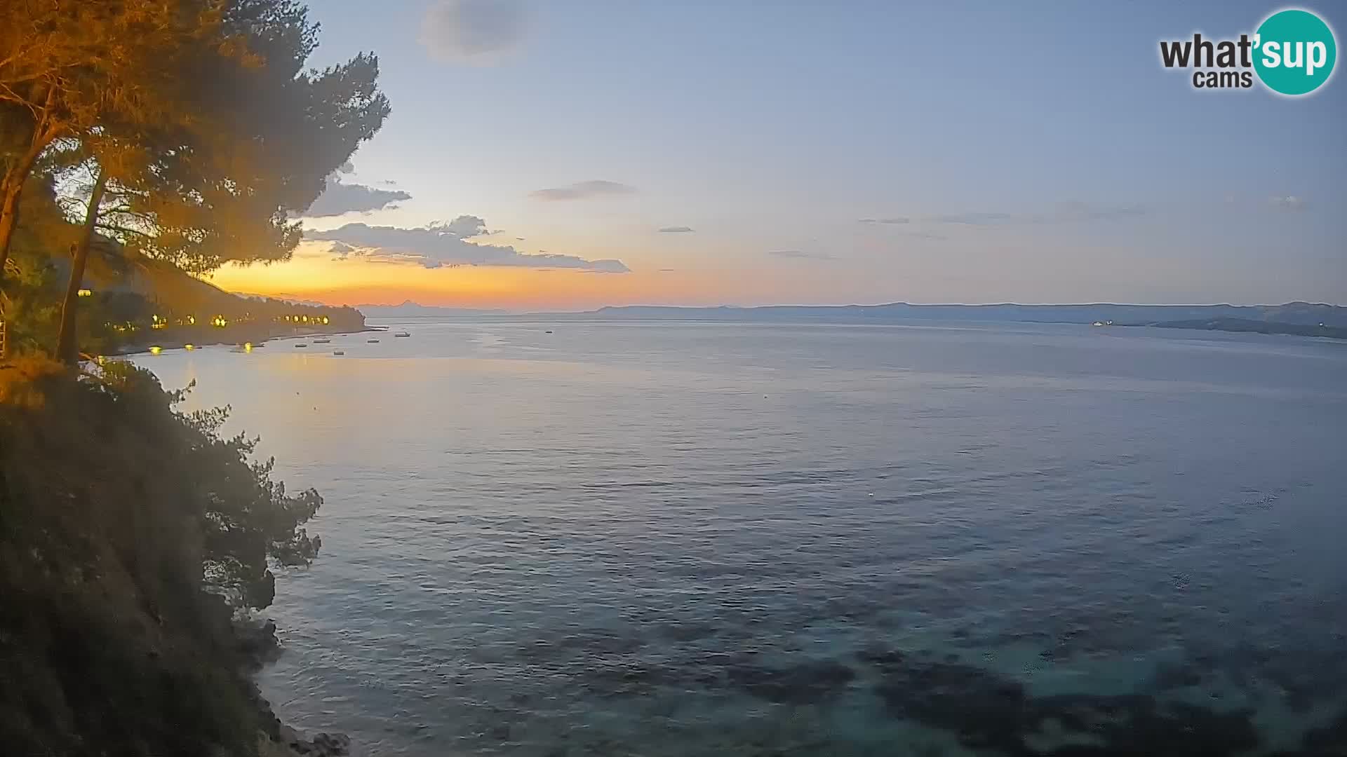 Webcam Potočine Beach Bol – Live View of Borak Beach, Brač Island