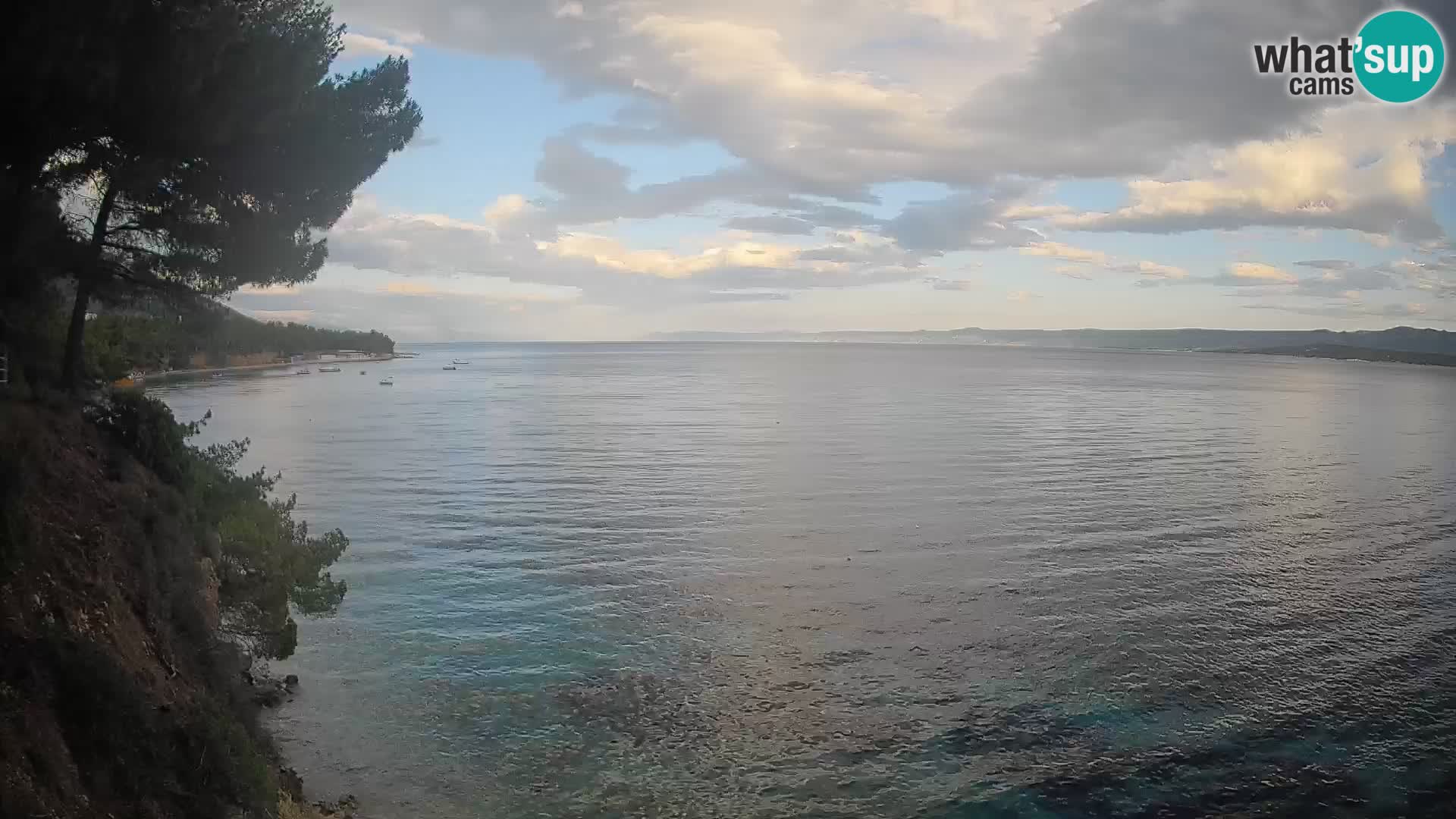 Web kamera Potočine Bol – Pogled uživo na plažu Borak, otok Brač