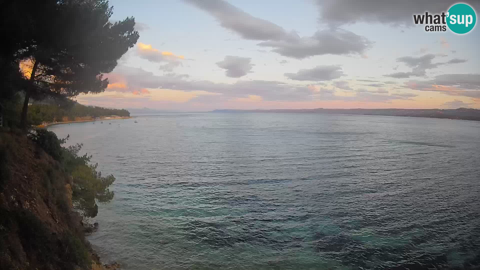 Webcam Playa Potočine Bol – Vista en vivo de Borak Beach, Isla de Brač