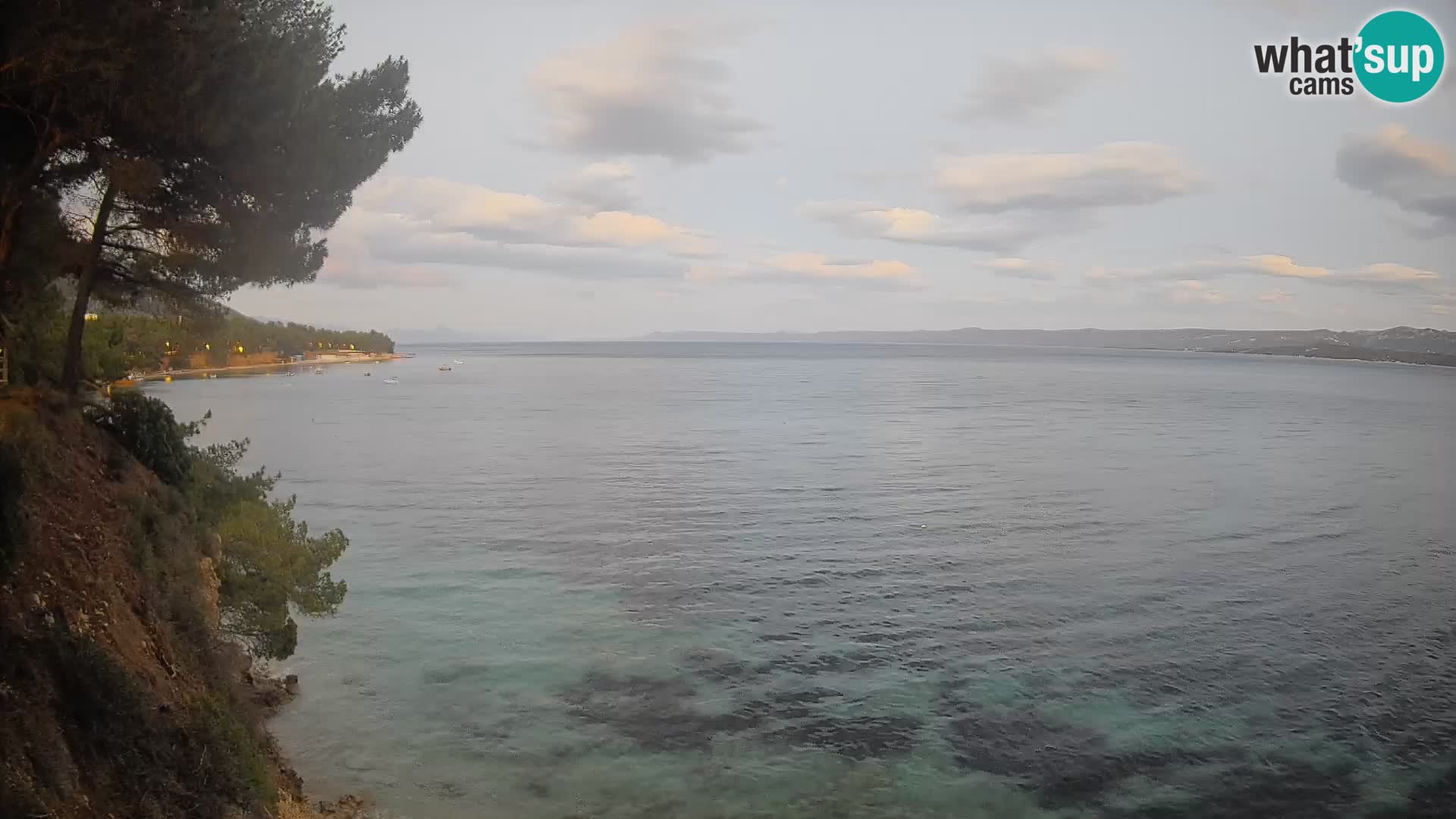 Webcam plage Potočine Bol – Vue en direct sur Borak Beach, île de Brač