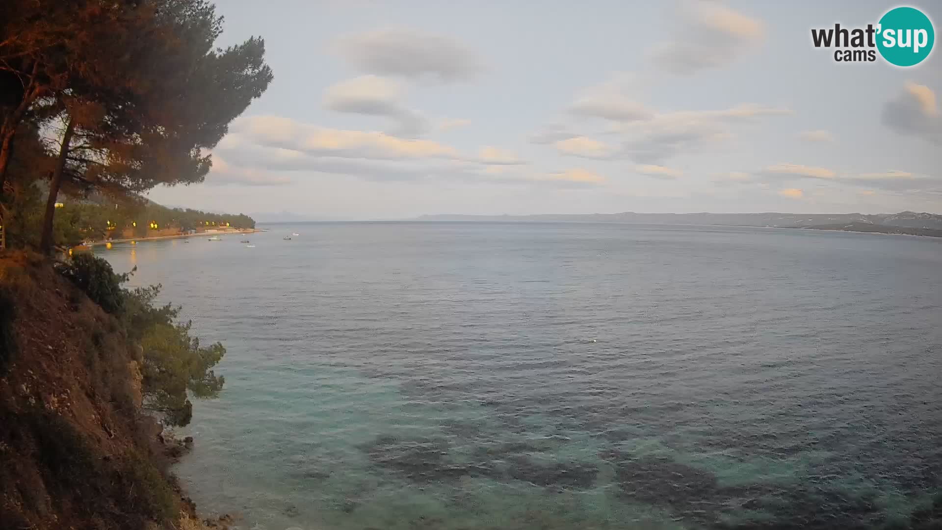 Webcam Strand Potočine Bol – Liveblick auf Borak Beach, Insel Brač