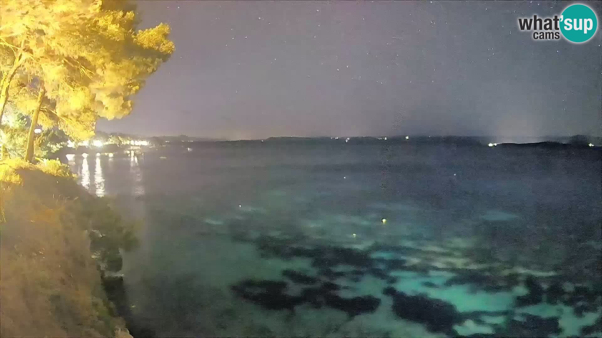 Webcam plage Potočine Bol – Vue en direct sur Borak Beach, île de Brač