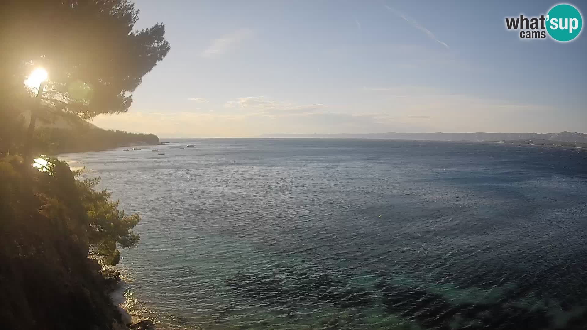 Webcam plage Potočine Bol – Vue en direct sur Borak Beach, île de Brač