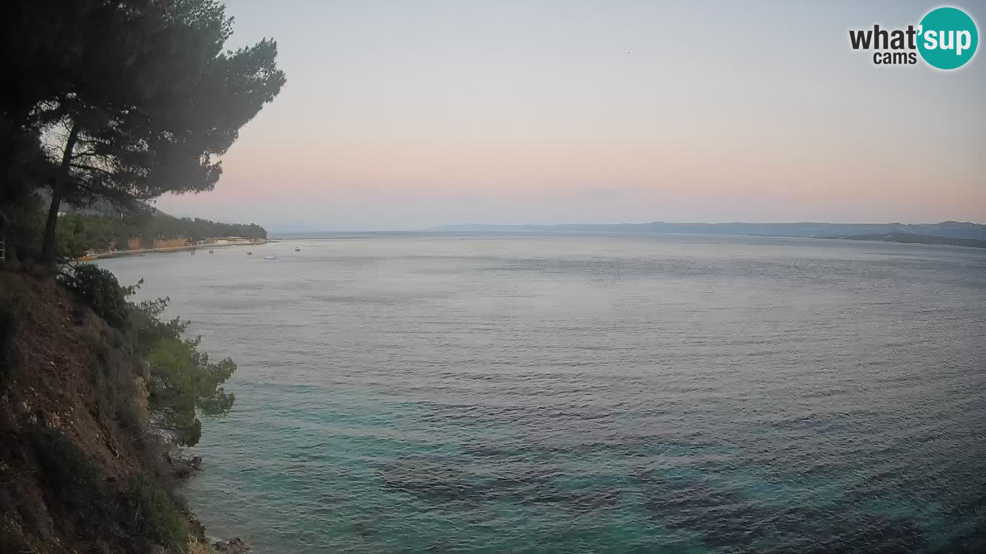 Webcam Strand Potočine Bol – Liveblick auf Borak Beach, Insel Brač