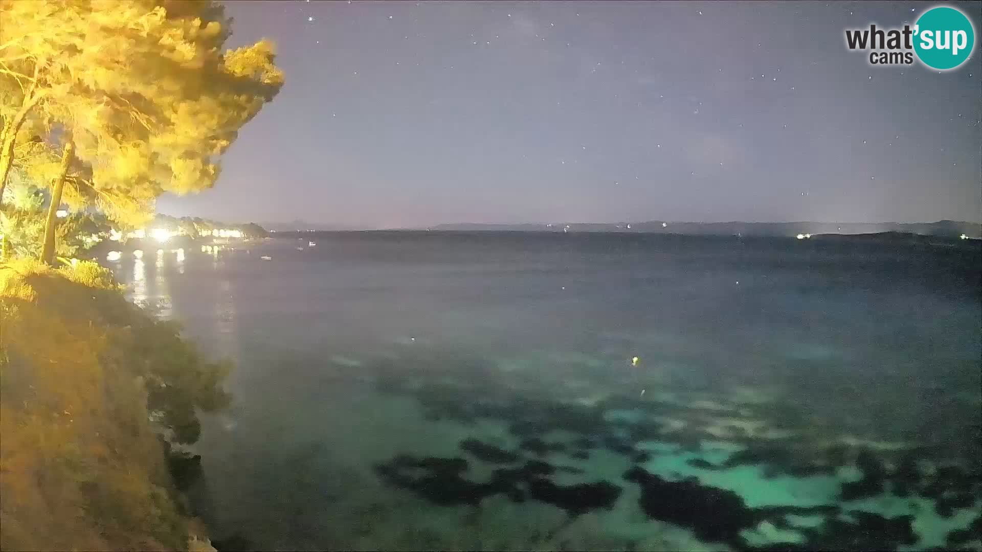 Webcam Potočine Beach Bol – Live View of Borak Beach, Brač Island