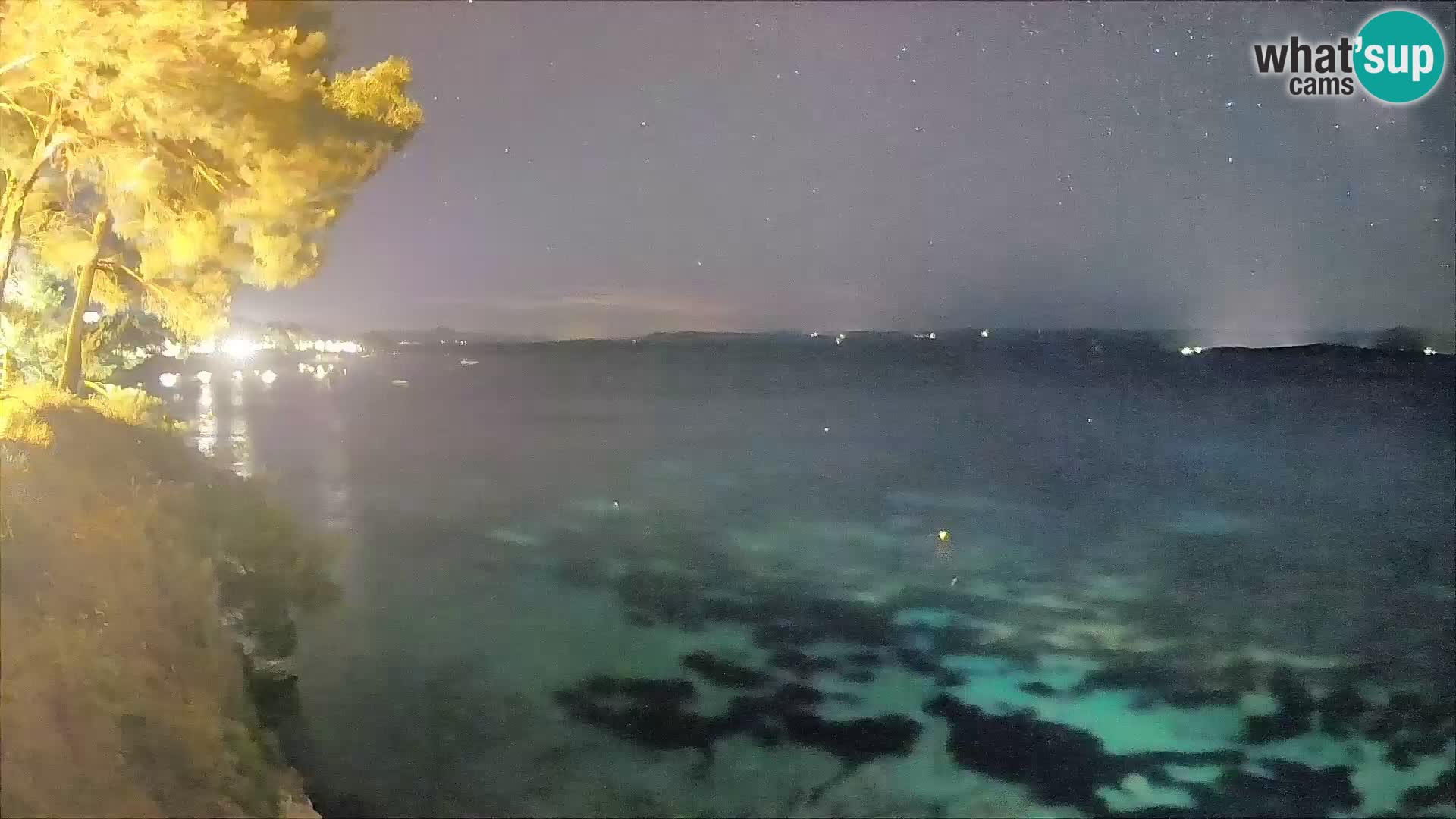 Webcam Playa Potočine Bol – Vista en vivo de Borak Beach, Isla de Brač