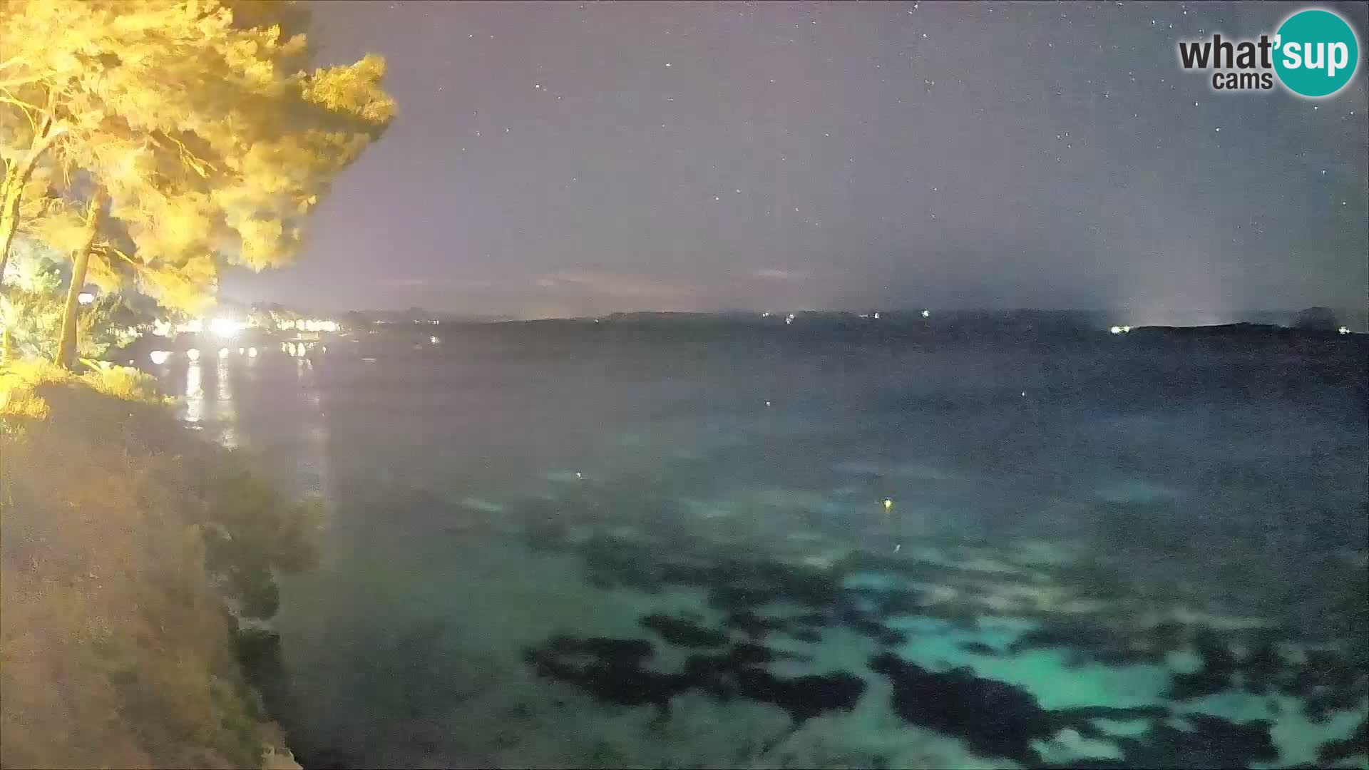 Webcam Playa Potočine Bol – Vista en vivo de Borak Beach, Isla de Brač