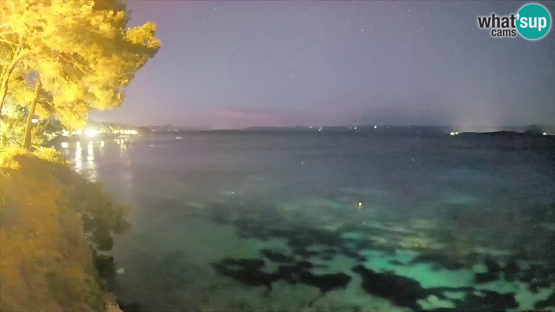 Webcam Strand Potočine Bol – Liveblick auf Borak Beach, Insel Brač