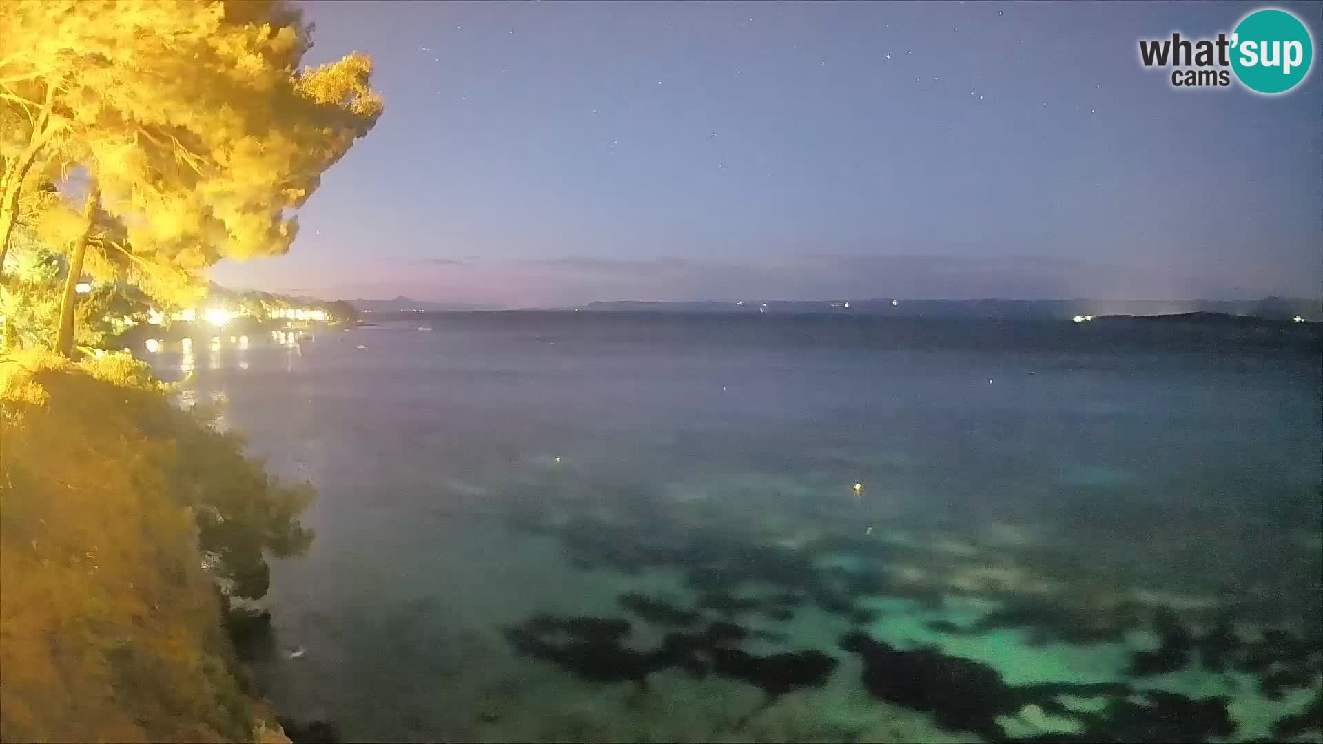 Webcam Potočine Beach Bol – Live View of Borak Beach, Brač Island