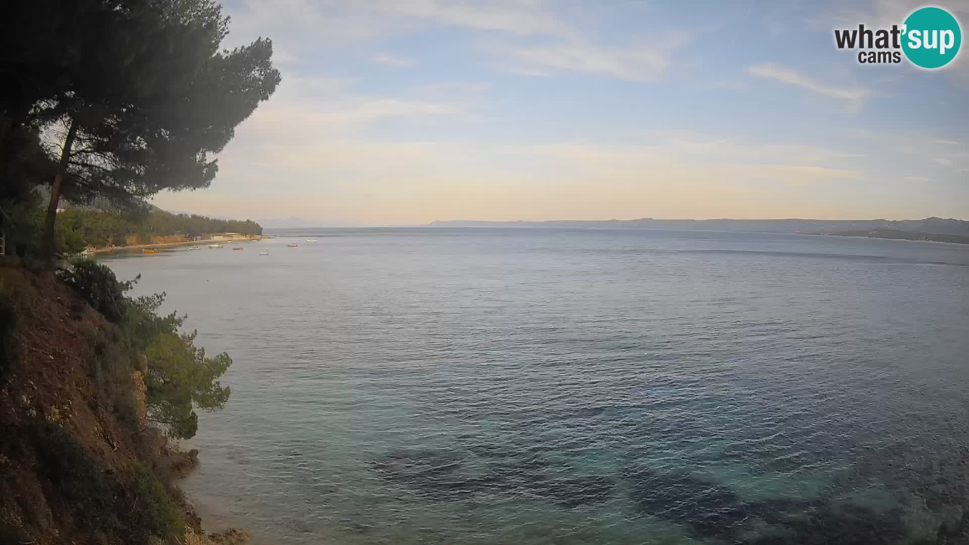 Webcam Potočine Beach Bol – Live View of Borak Beach, Brač Island