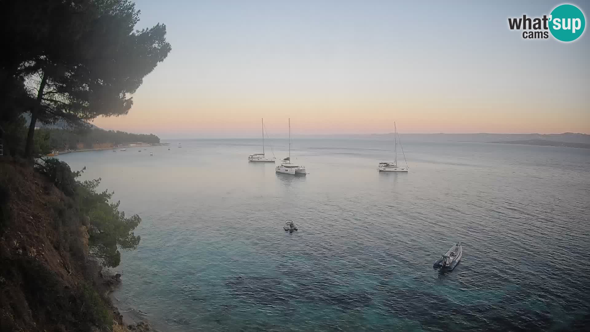 Webcam Potočine Beach Bol – Live View of Borak Beach, Brač Island