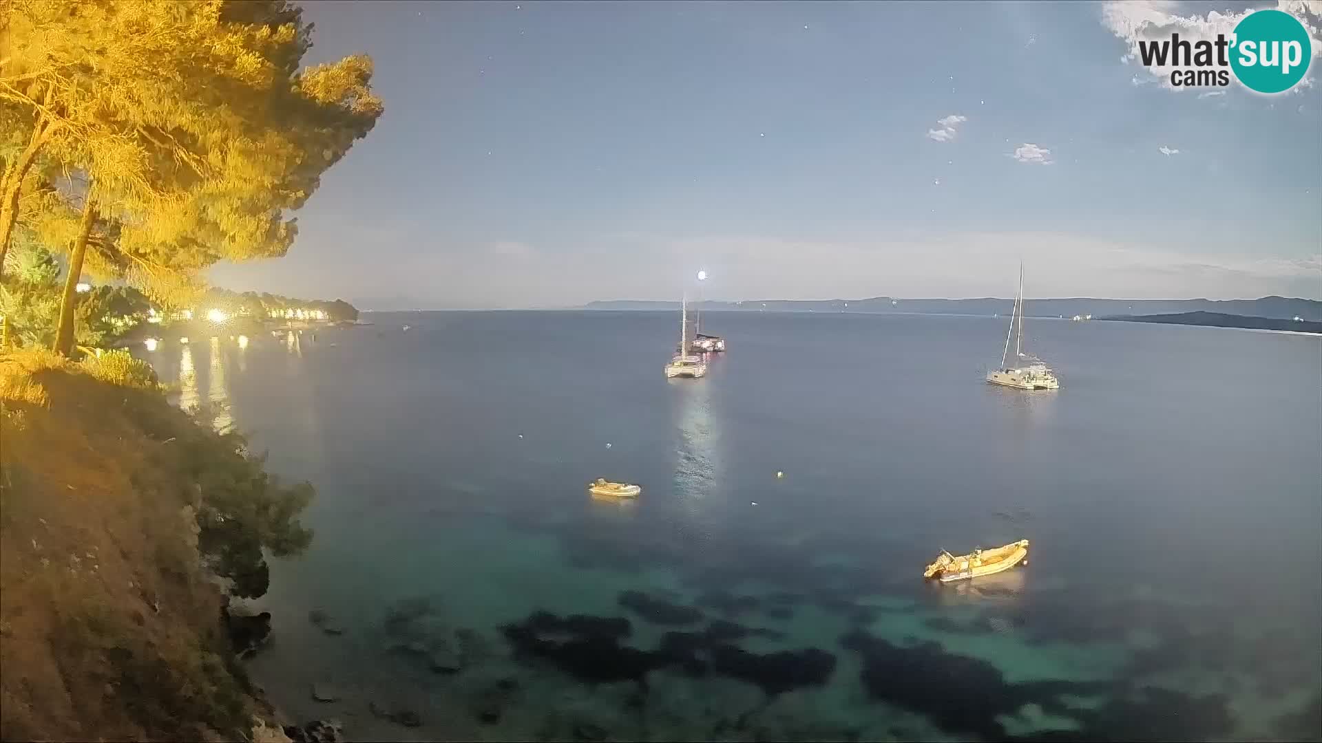 Webcam Potočine Beach Bol – Live View of Borak Beach, Brač Island