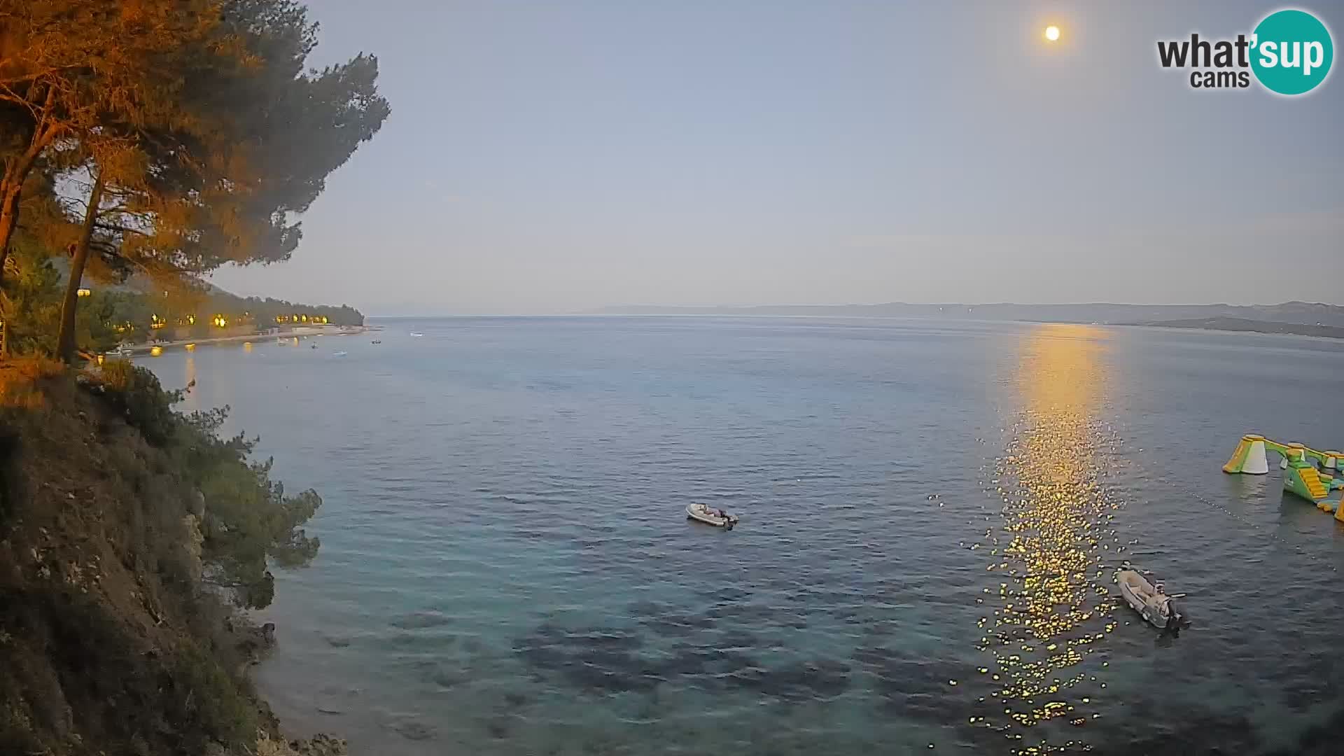 Webcam Potočine Beach Bol – Live View of Borak Beach, Brač Island