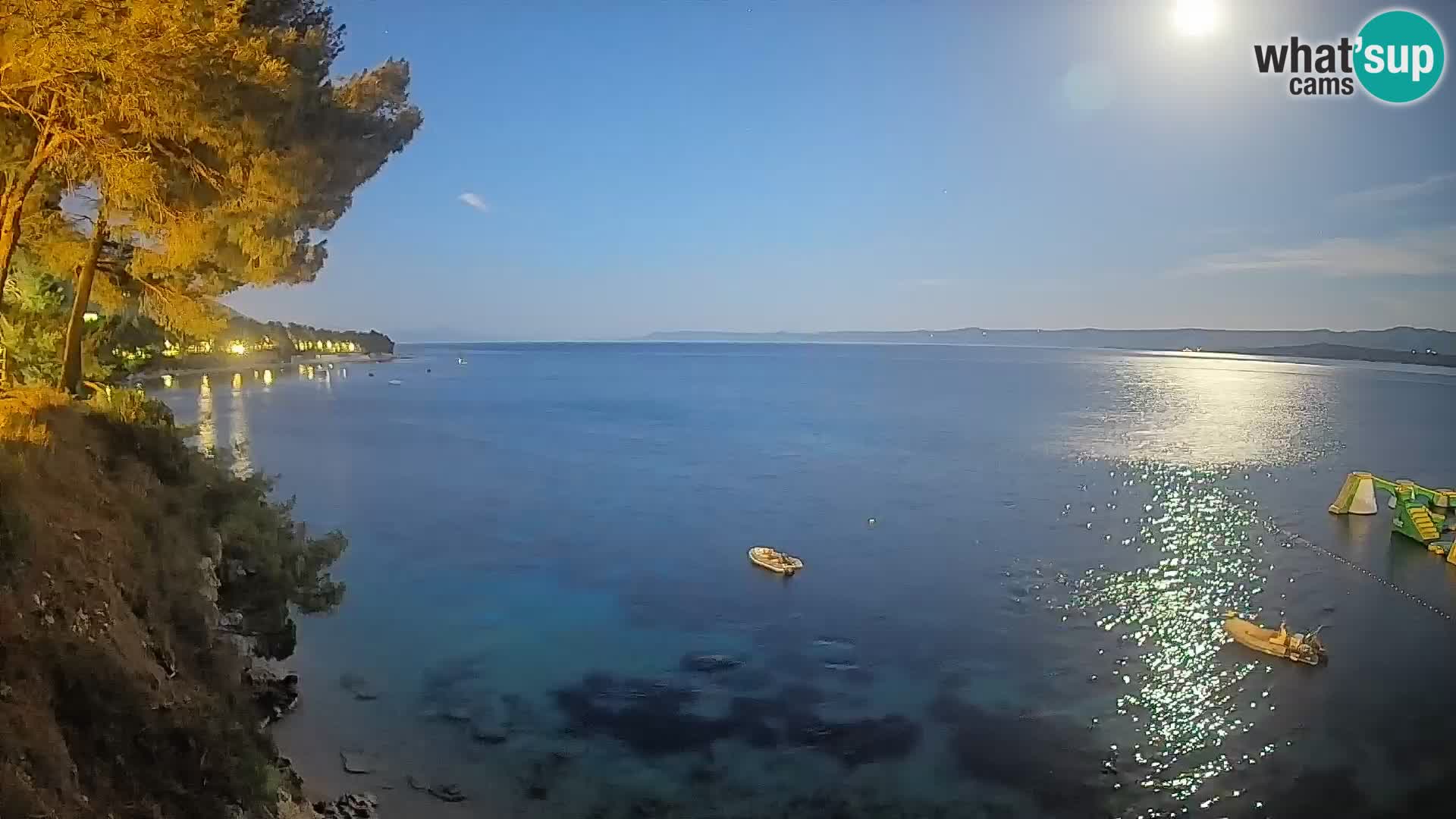 Webcam Potočine Beach Bol – Live View of Borak Beach, Brač Island