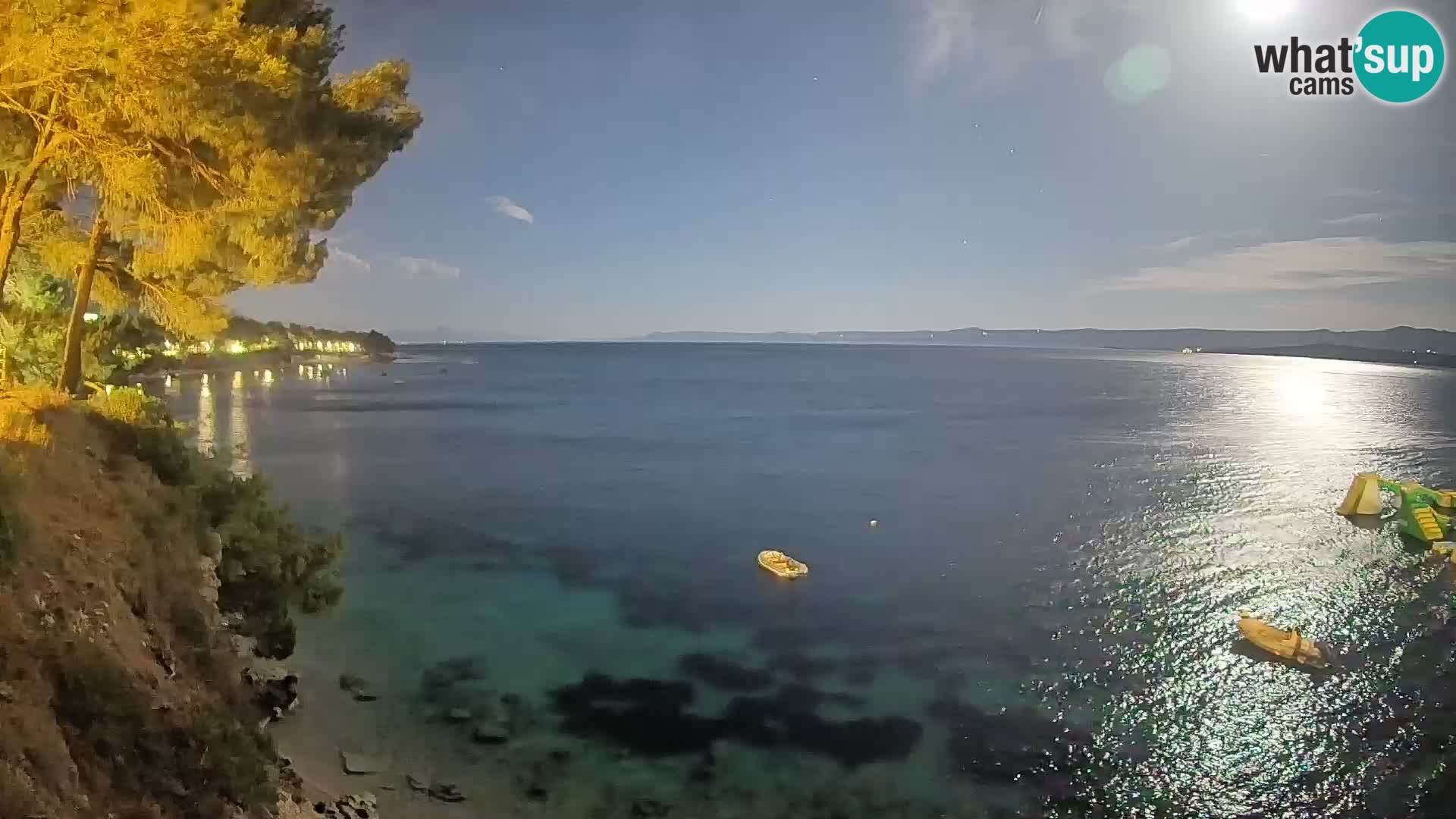 Webcam Potočine Beach Bol – Live View of Borak Beach, Brač Island