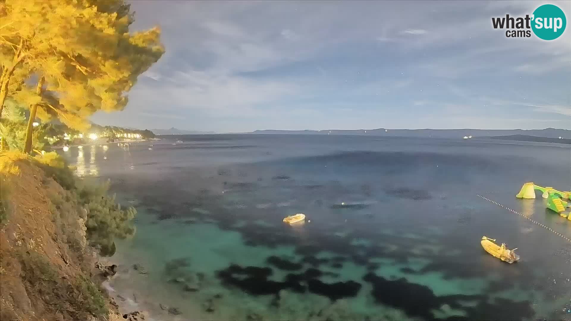 Webcam Playa Potočine Bol – Vista en vivo de Borak Beach, Isla de Brač