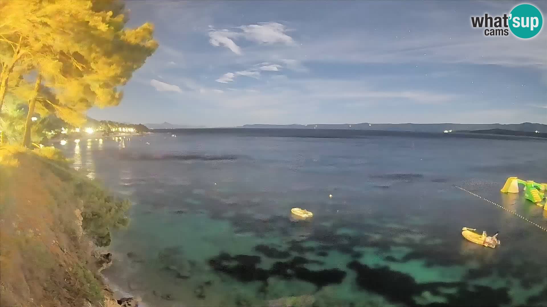 Webcam Playa Potočine Bol – Vista en vivo de Borak Beach, Isla de Brač