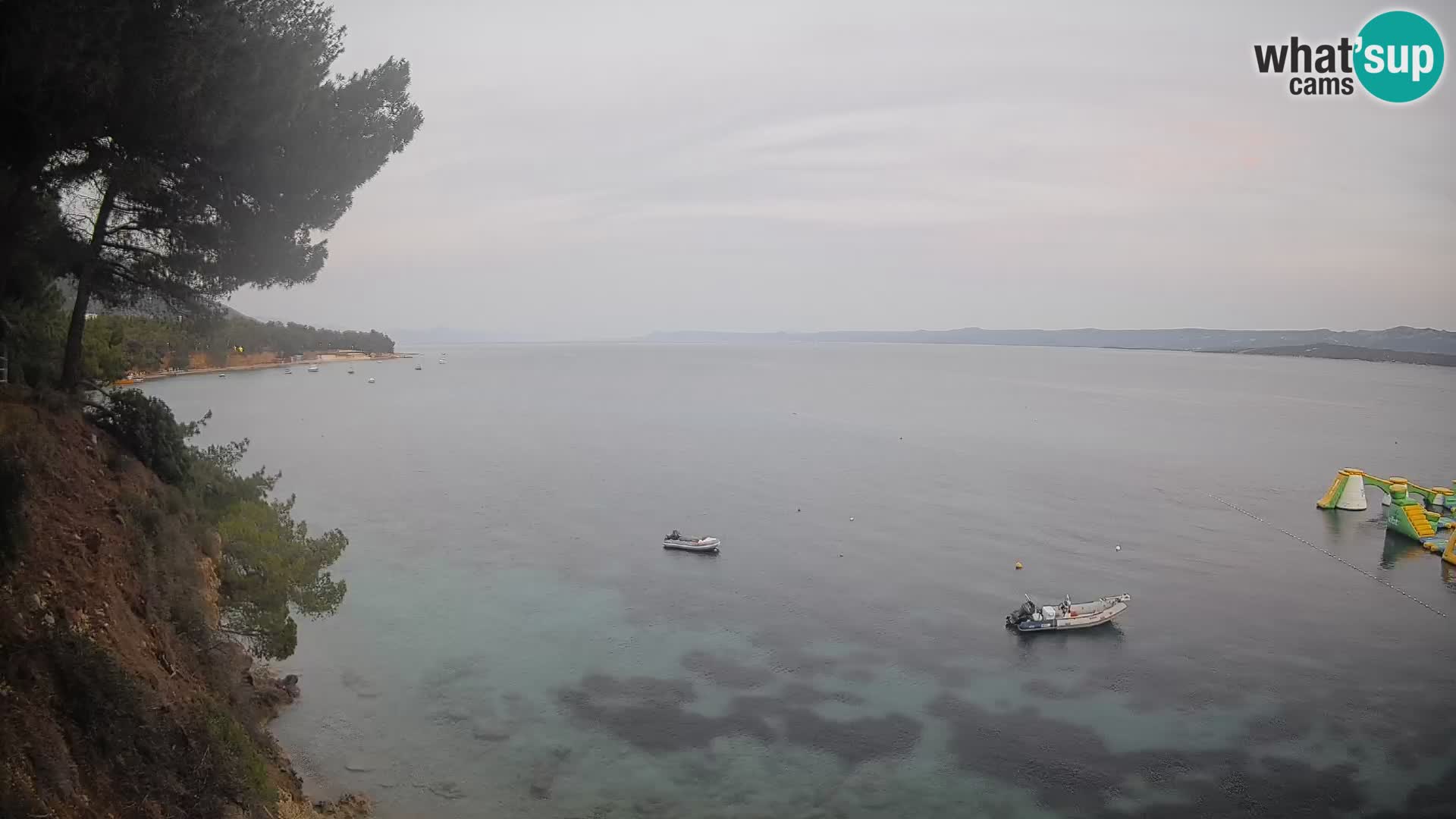 Webcam Strand Potočine Bol – Liveblick auf Borak Beach, Insel Brač