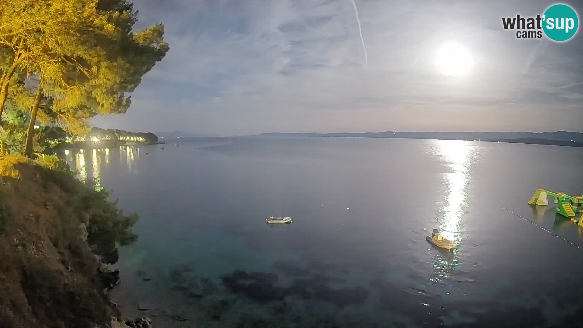 Webcam Potočine Beach Bol – Live View of Borak Beach, Brač Island