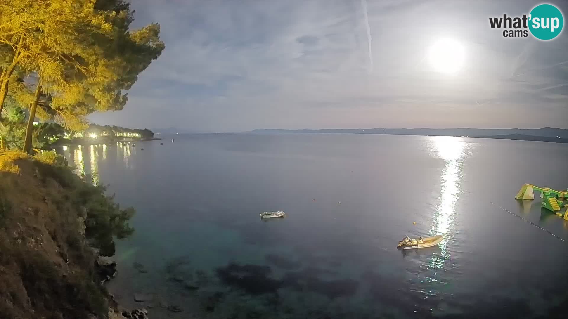 Webcam Potočine Beach Bol – Live View of Borak Beach, Brač Island