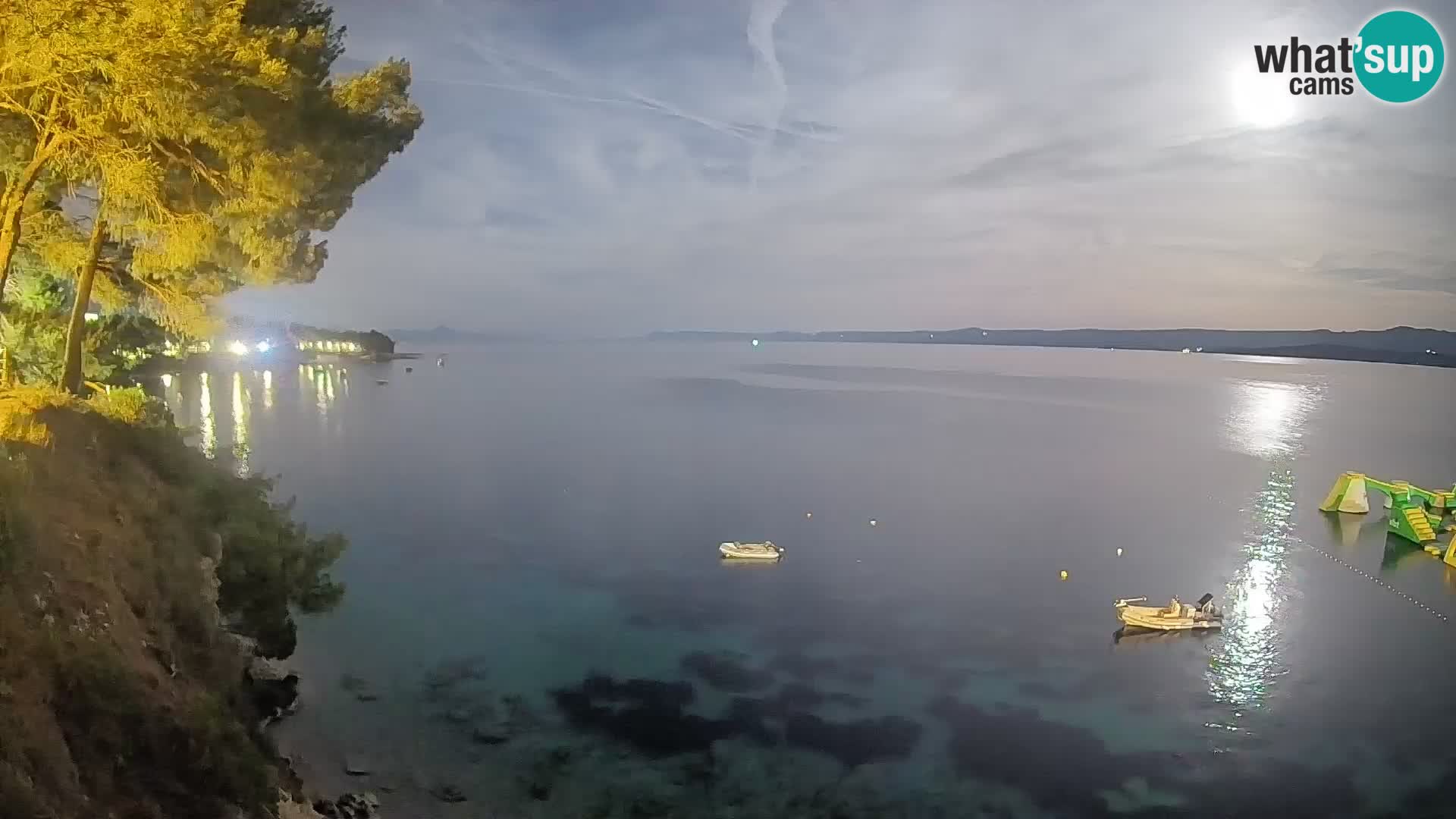 Webcam Potočine Beach Bol – Live View of Borak Beach, Brač Island