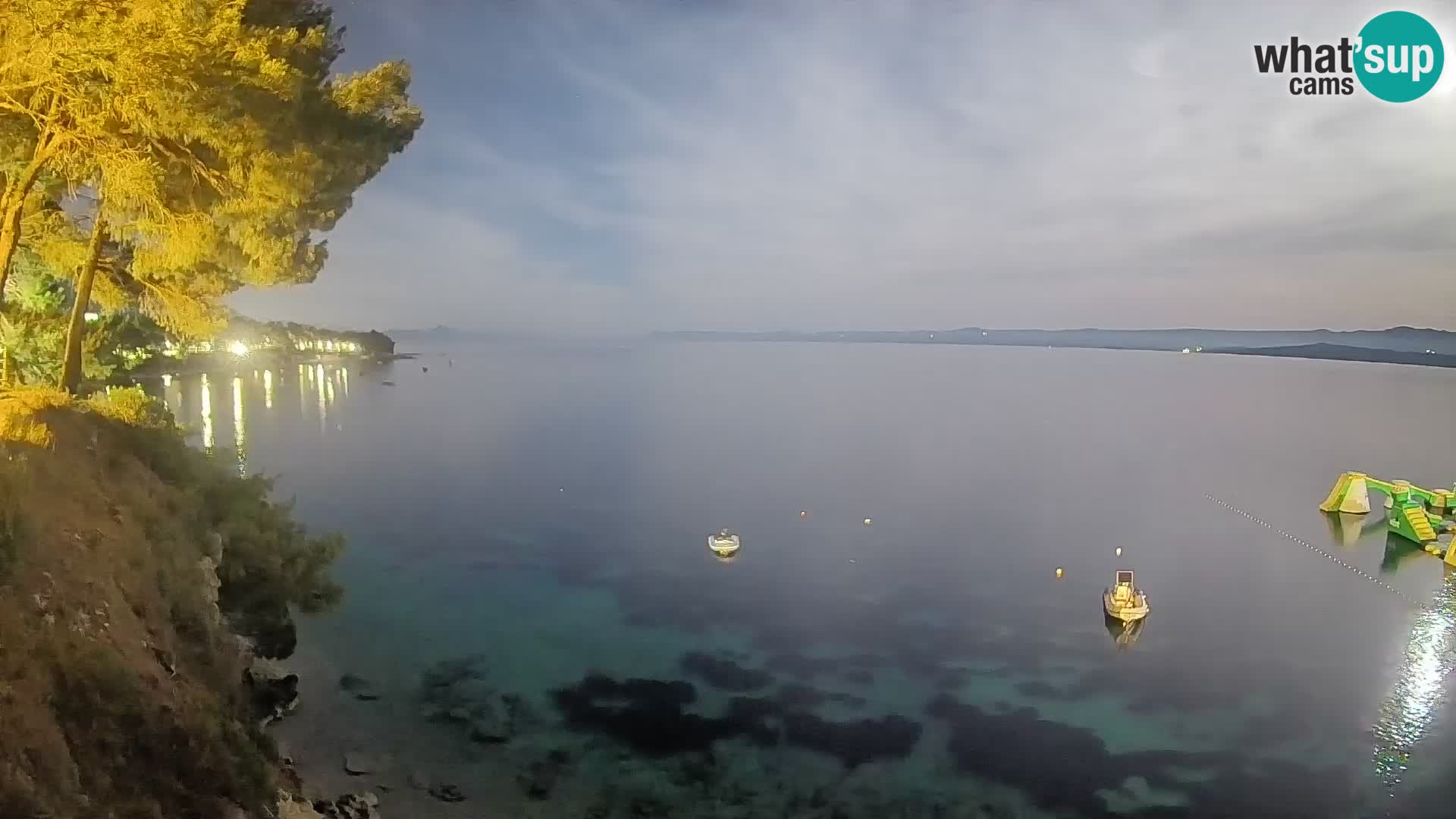 Webcam Strand Potočine Bol – Liveblick auf Borak Beach, Insel Brač