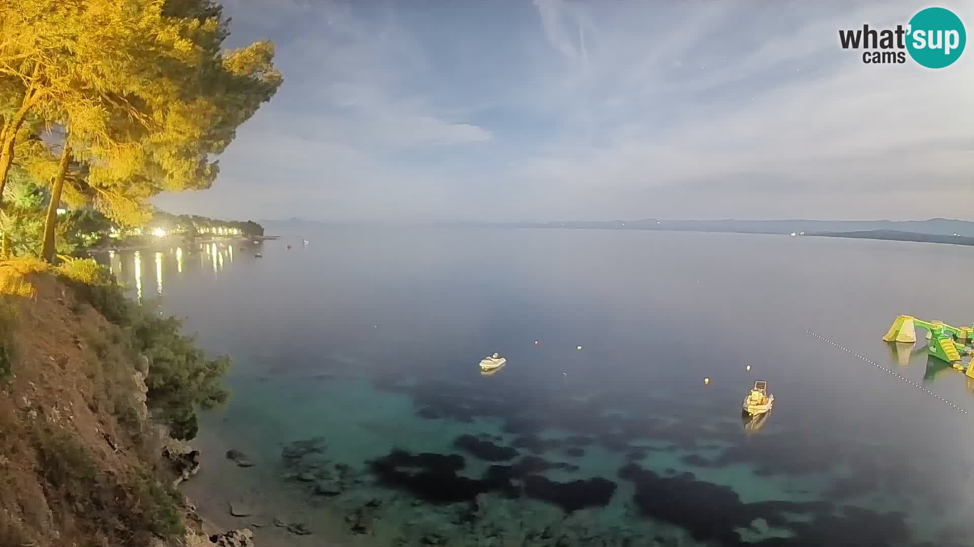 Webcam Playa Potočine Bol – Vista en vivo de Borak Beach, Isla de Brač