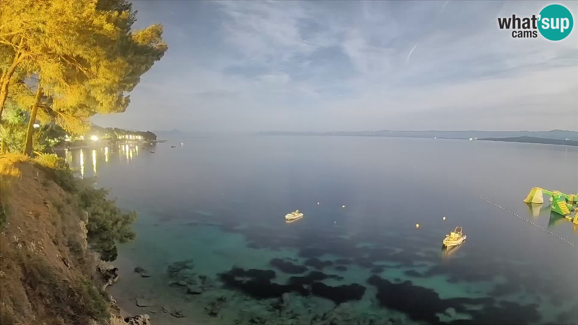 Webcam Playa Potočine Bol – Vista en vivo de Borak Beach, Isla de Brač