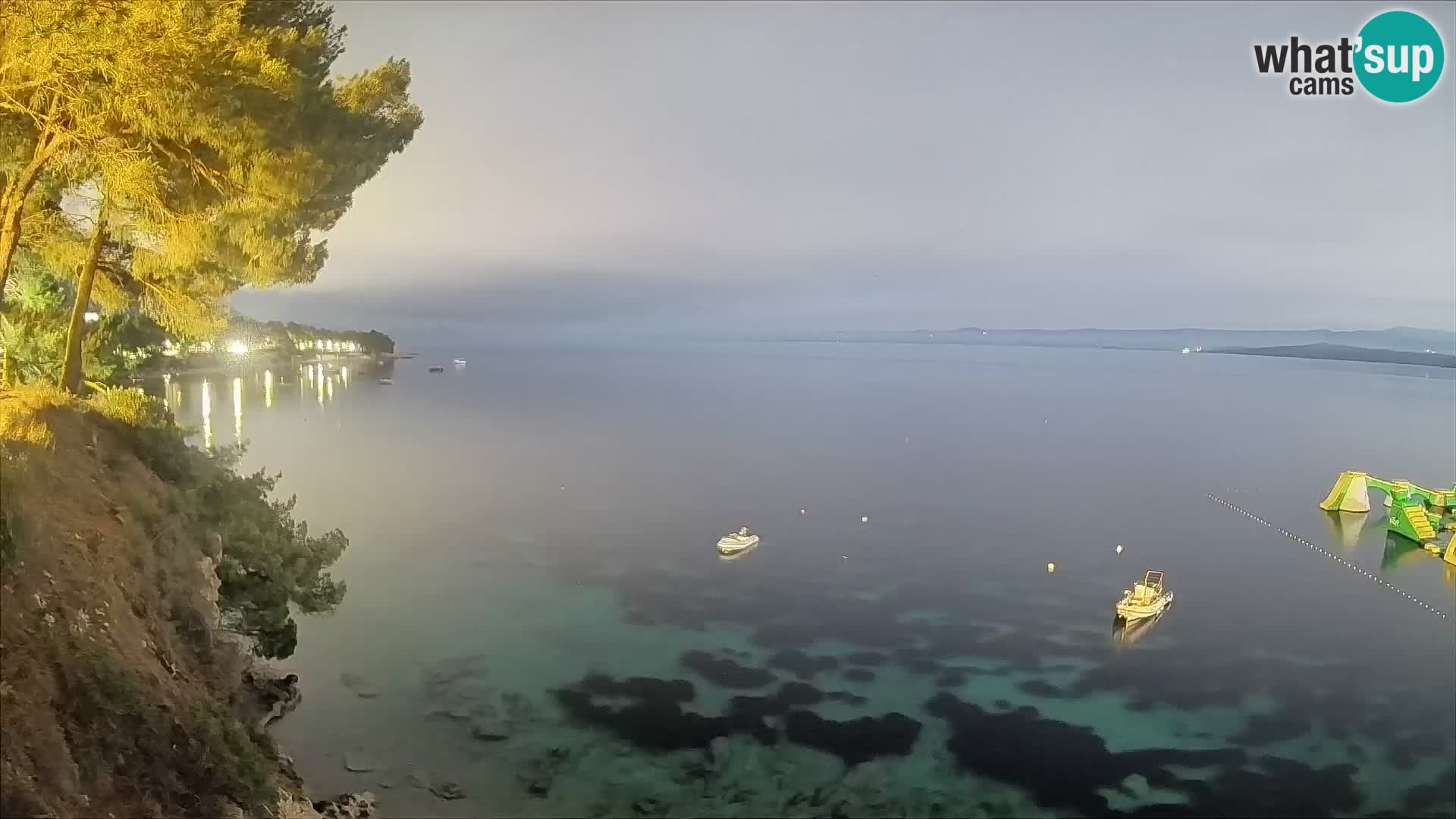 Webcam Potočine Beach Bol – Live View of Borak Beach, Brač Island