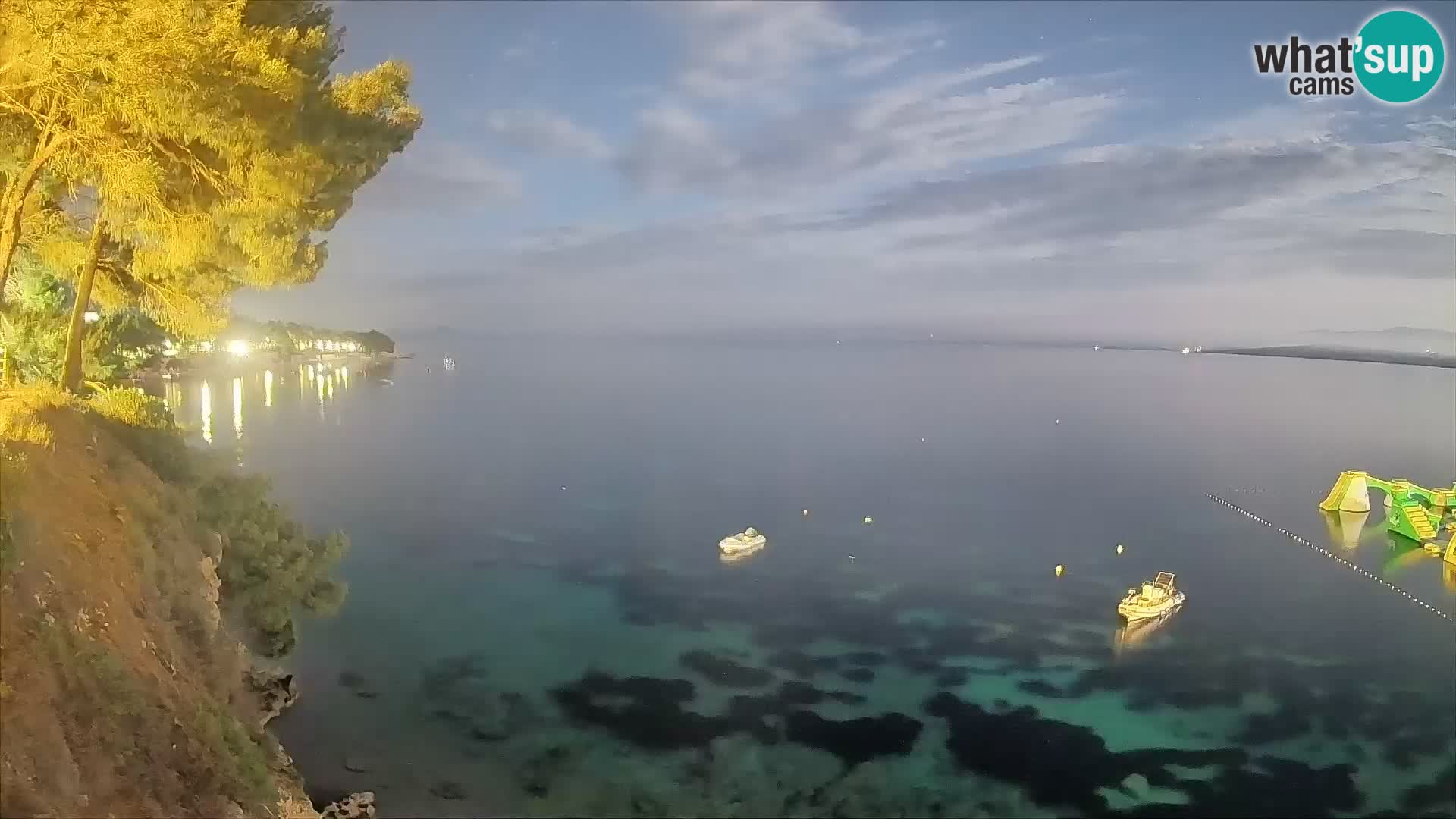 Webcam Potočine Beach Bol – Live View of Borak Beach, Brač Island