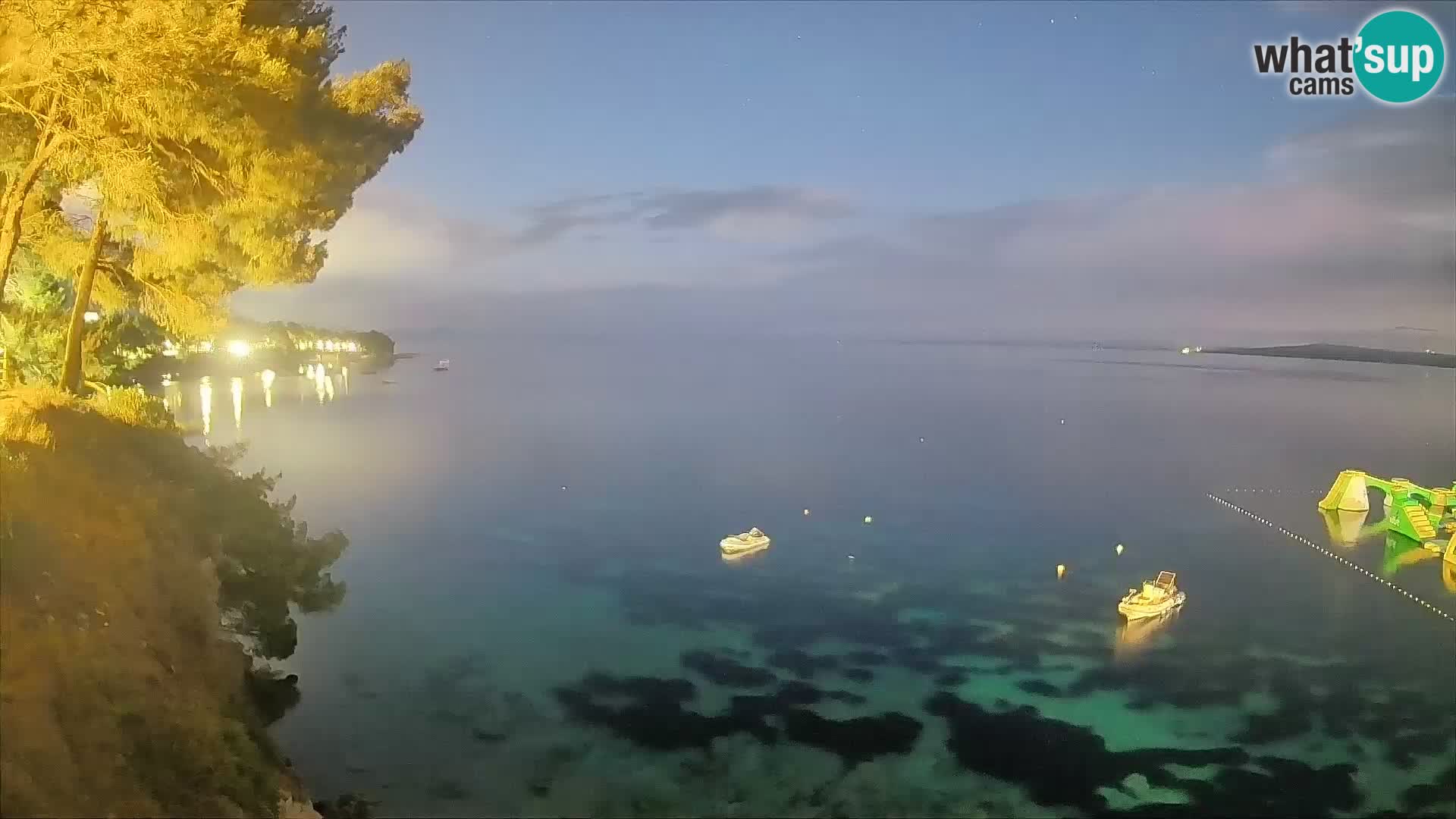 Webcam Potočine Beach Bol – Live View of Borak Beach, Brač Island