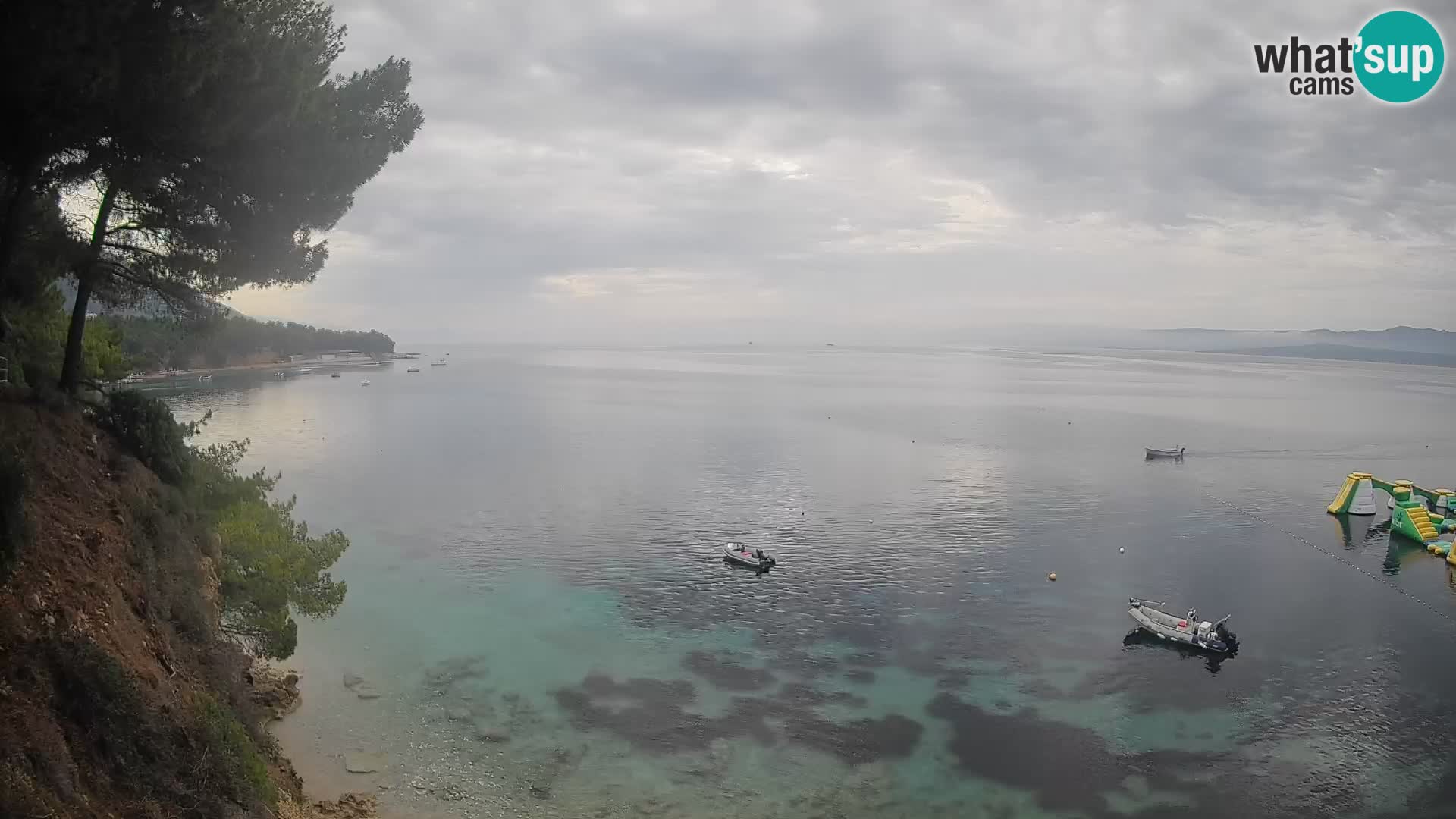 Webcam Potočine Beach Bol – Live View of Borak Beach, Brač Island