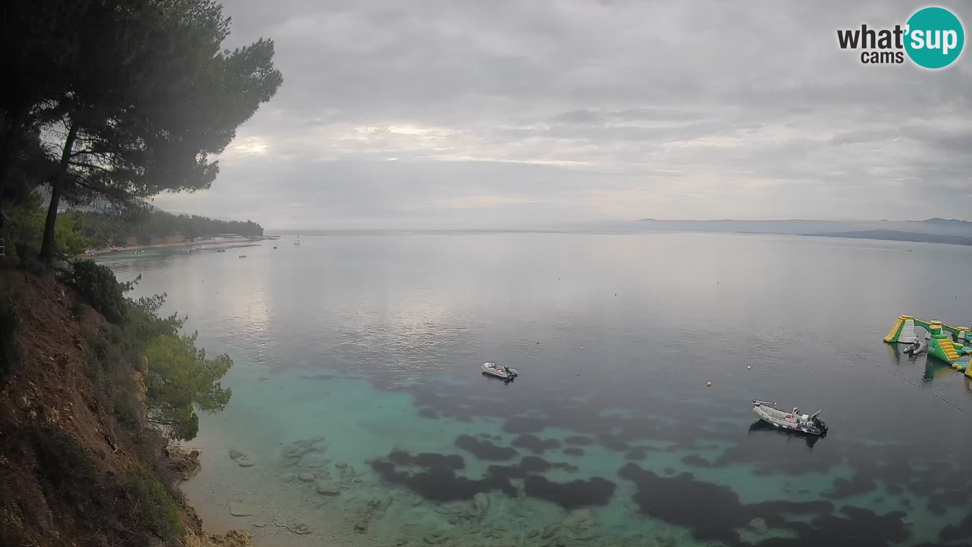Webcam Strand Potočine Bol – Liveblick auf Borak Beach, Insel Brač