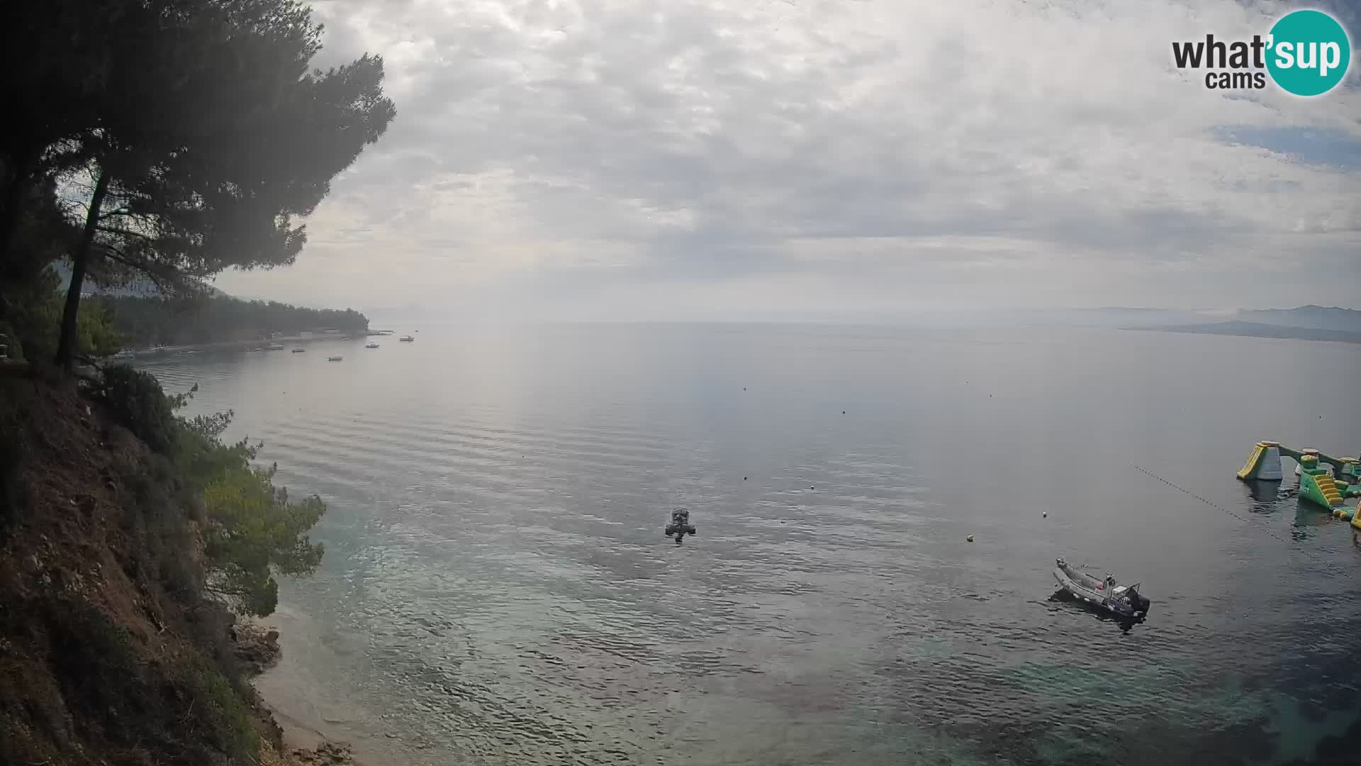 Webcam Strand Potočine Bol – Liveblick auf Borak Beach, Insel Brač