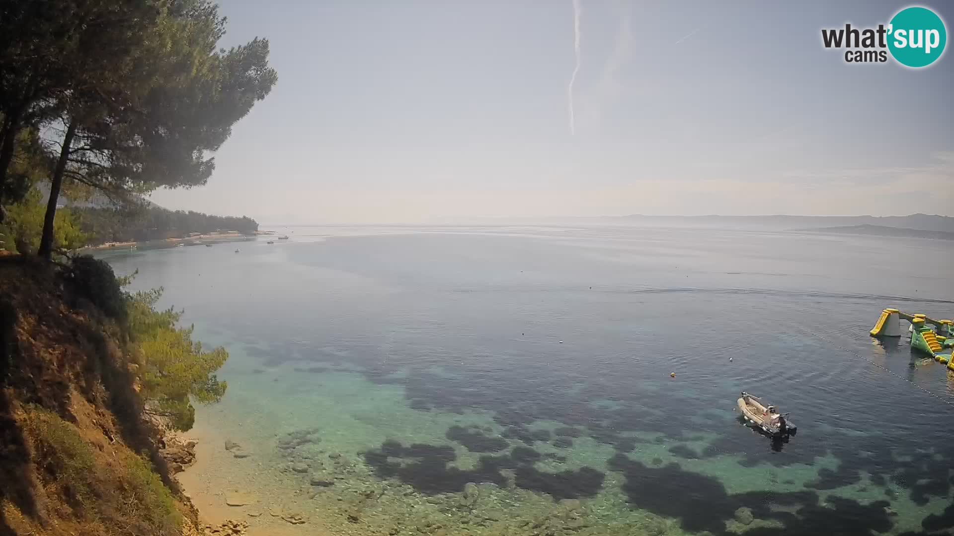Webcam Potočine Beach Bol – Live View of Borak Beach, Brač Island