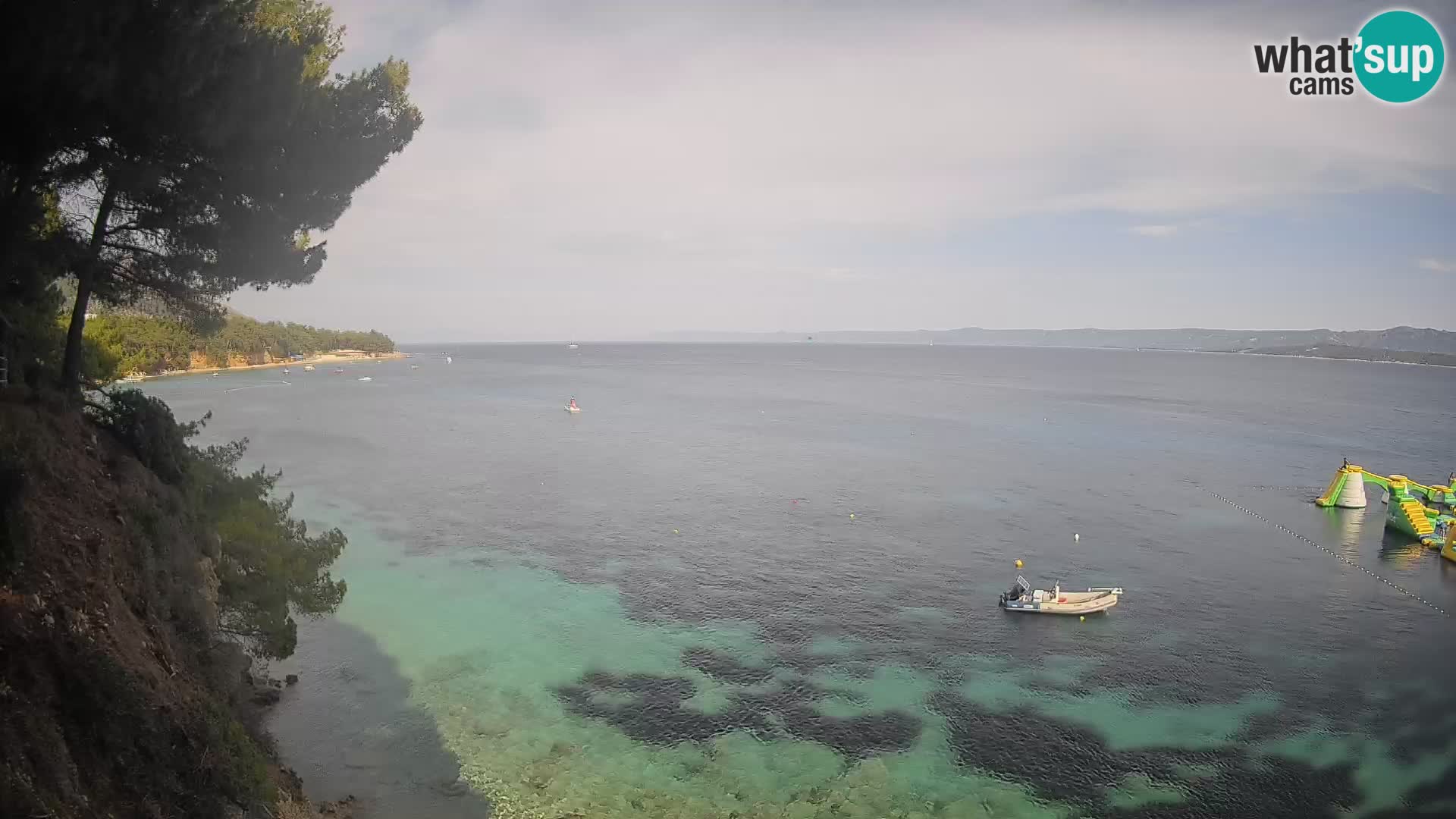 Webcam Potočine Beach Bol – Live View of Borak Beach, Brač Island