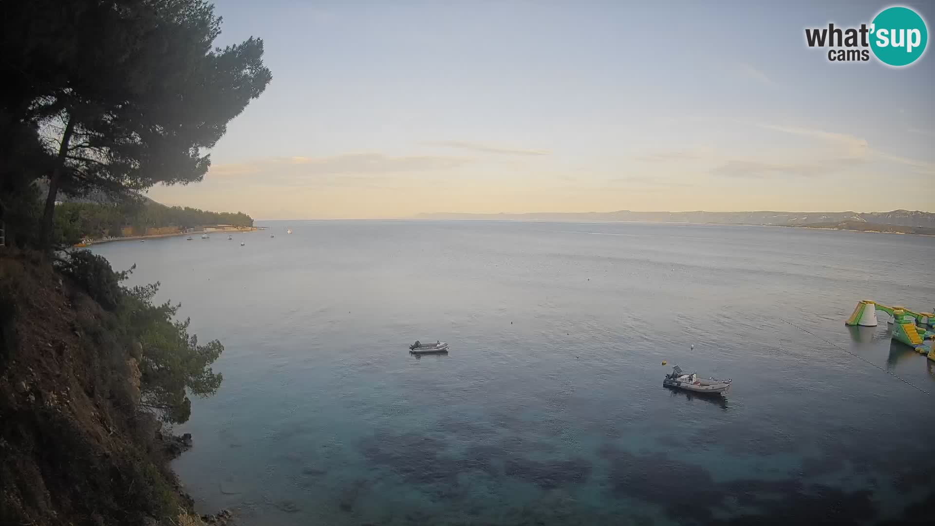 Webcam Strand Potočine Bol – Liveblick auf Borak Beach, Insel Brač