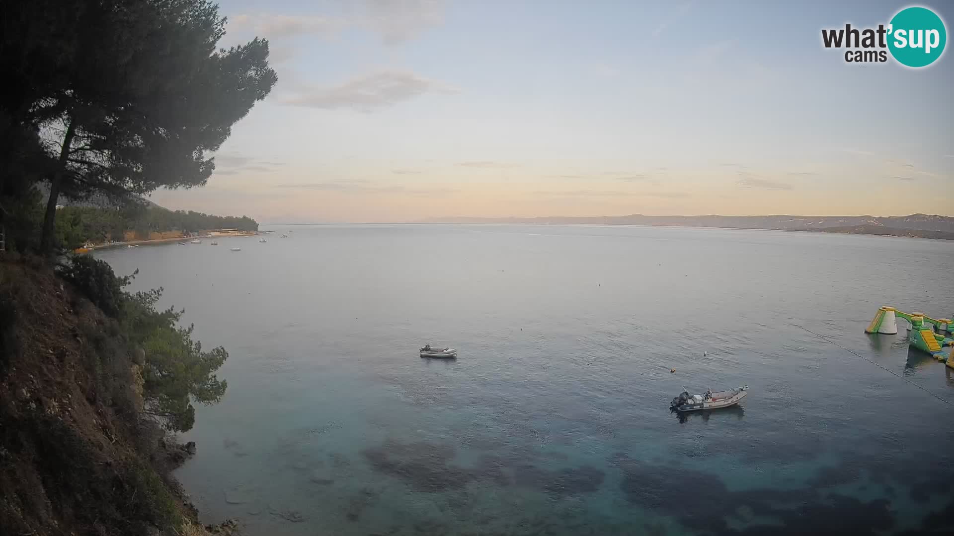 Webcam Potočine Beach Bol – Live View of Borak Beach, Brač Island