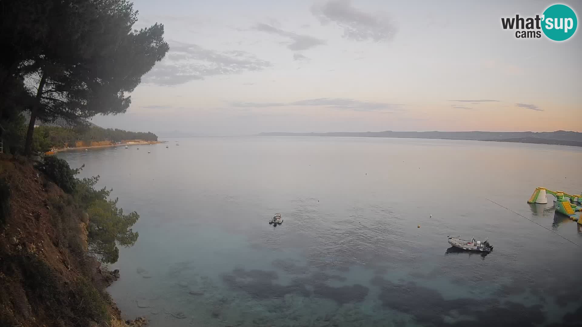 Webcam Strand Potočine Bol – Liveblick auf Borak Beach, Insel Brač