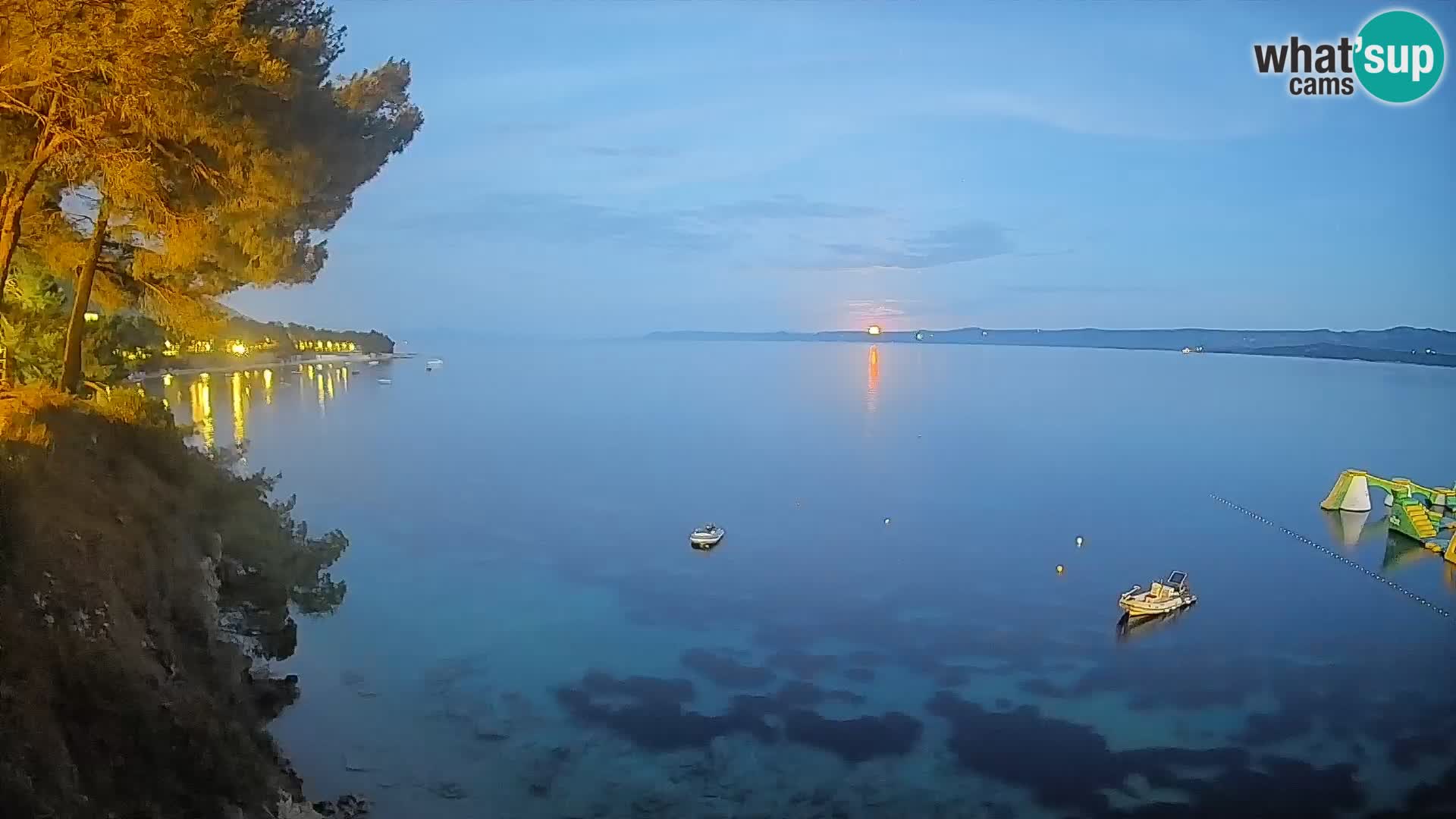 Webcam Strand Potočine Bol – Liveblick auf Borak Beach, Insel Brač