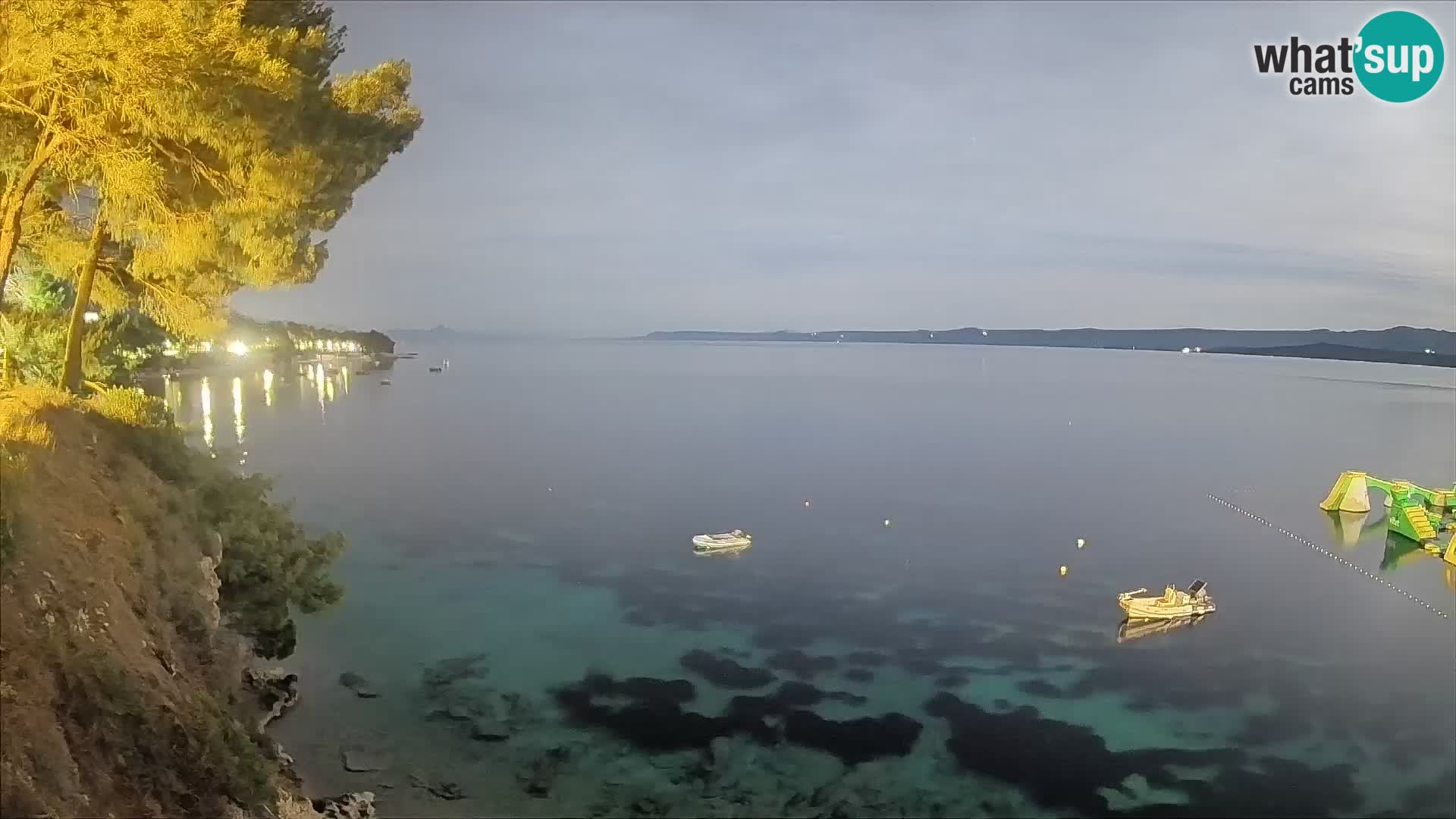 Webcam Playa Potočine Bol – Vista en vivo de Borak Beach, Isla de Brač
