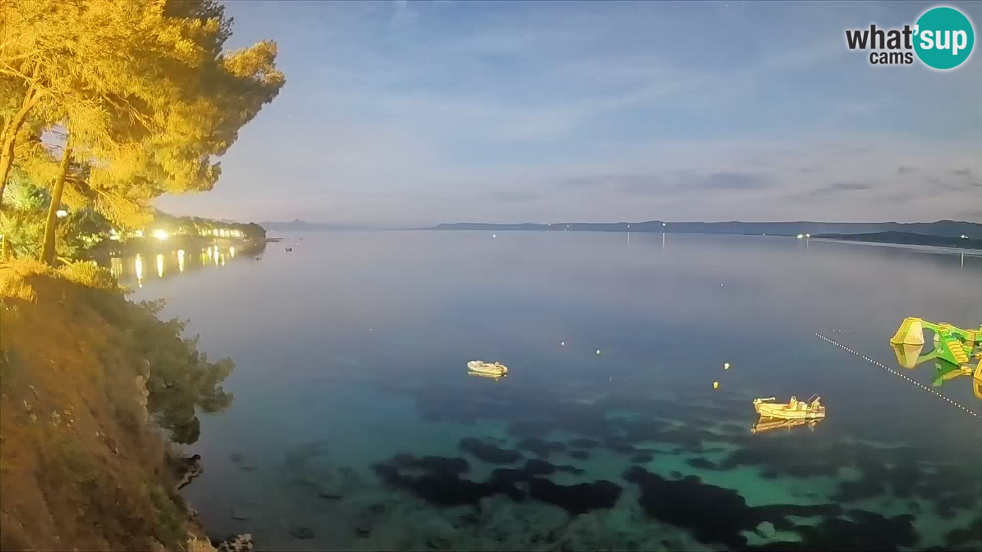 Webcam Strand Potočine Bol – Liveblick auf Borak Beach, Insel Brač