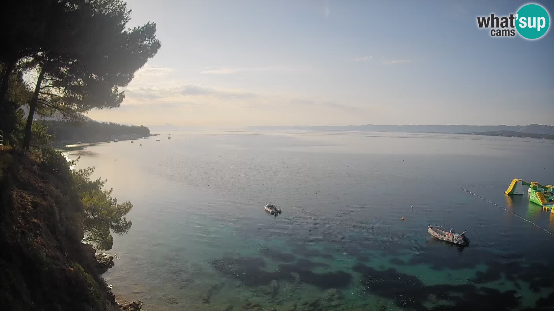 Webcam Strand Potočine Bol – Liveblick auf Borak Beach, Insel Brač