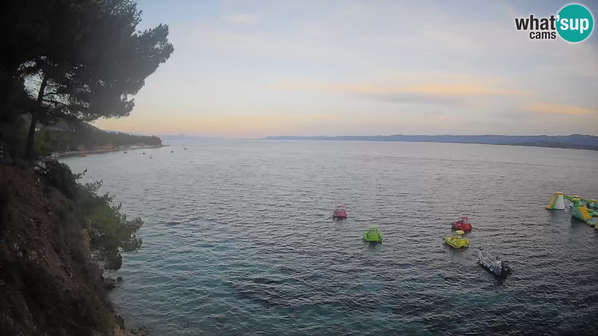 Webcam Strand Potočine Bol – Liveblick auf Borak Beach, Insel Brač